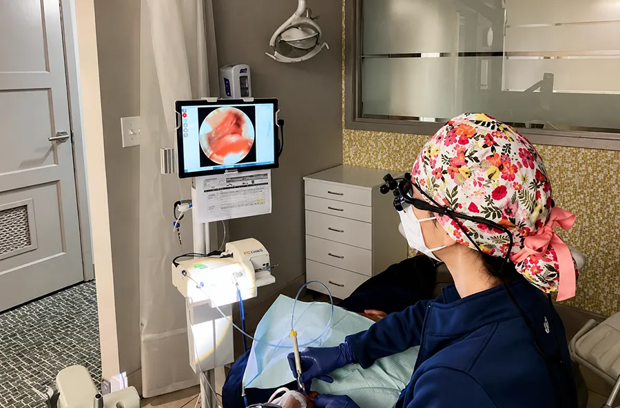 endoscopic:visual srp in action